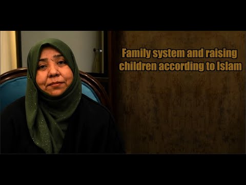 Family system and raising children according to Islam | Class 3 | Khanam Sakina Mahdavi - Urdu