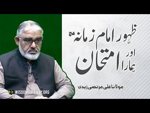 [Short Clip] ظہور امام زمانہ (عج) اور ہمارا امتحان | H.I Molana Syed Ali Murtaza Zaidi | Urdu