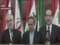 Iranian vice president  & Iraqi Prime minister Press Conference (Baghdad) 6 July 2011- Press TV - English