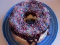 Cooking Recipe - Giant Donut Cake - English