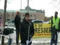 Toronto Protest For Sibte Jafar- Br. Muhammad Ali Reciting Munqabat and Marcia 23Mar2013 - English