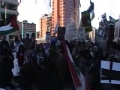 5th Calgary Protest-Anti War Activist Sister Collette Lemieux at Rally - English